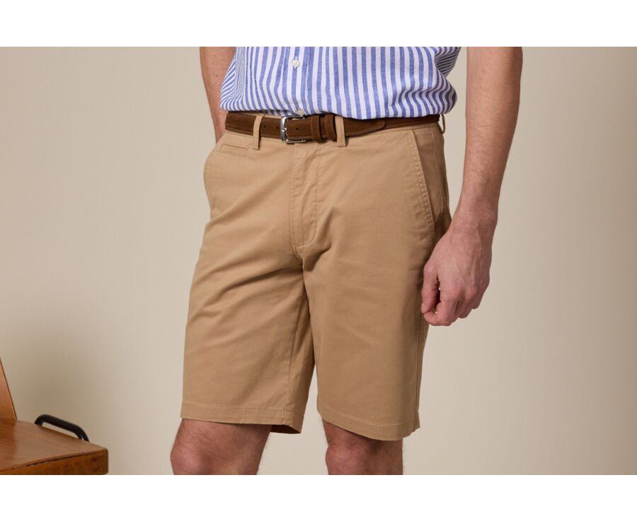 Camel Chino Shorts - BARRY