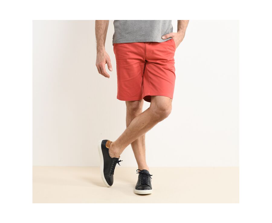 Coral Chino Shorts - BARRY