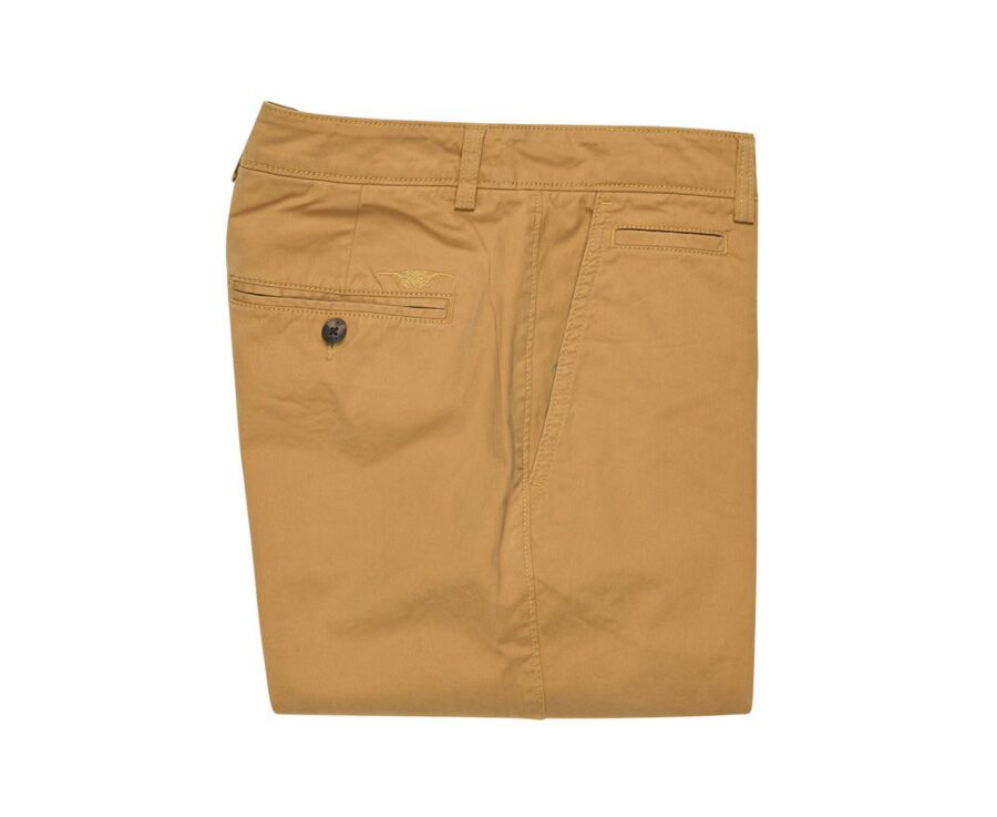 Tobacco Chino Shorts - BARRY