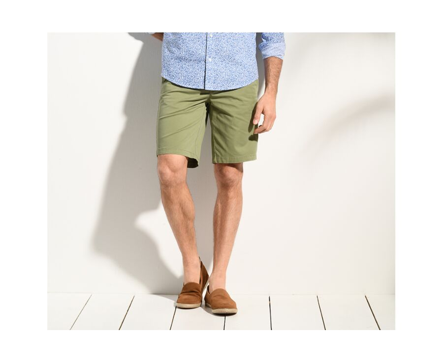 Summer Green Chino Shorts - BARRY