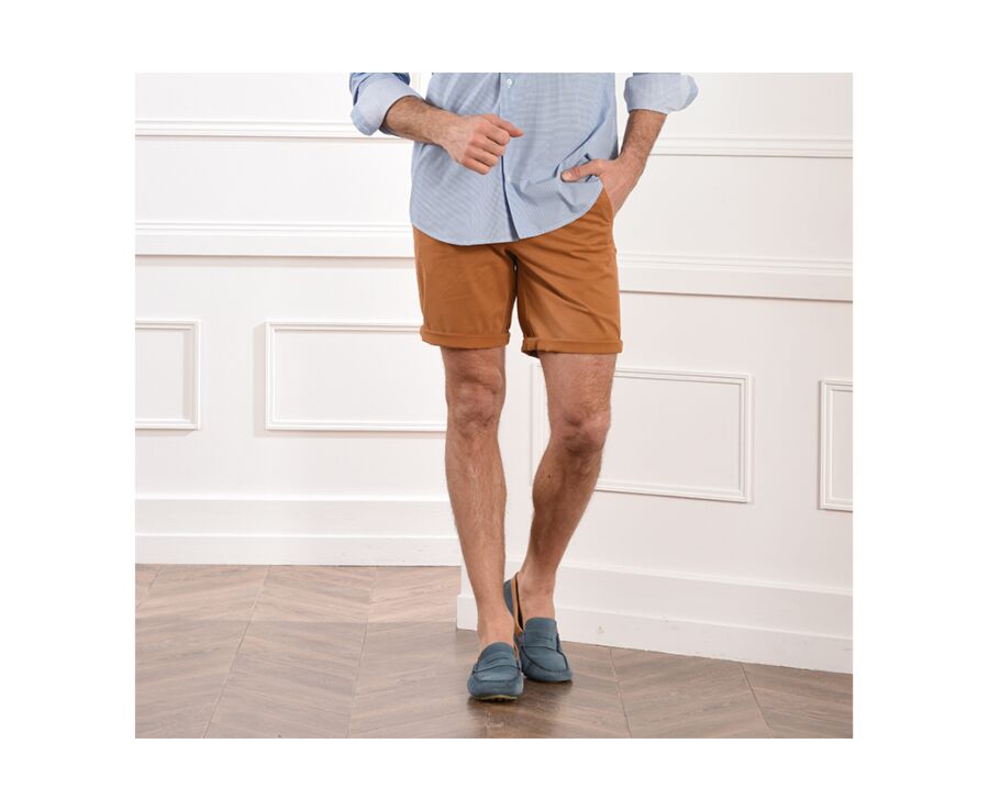 Caramel Chino Shorts - BARRY