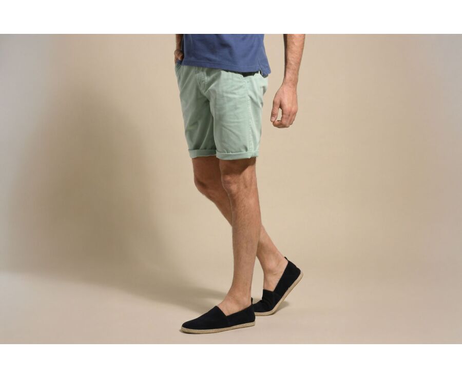Mint Green Chino Shorts - BARRY