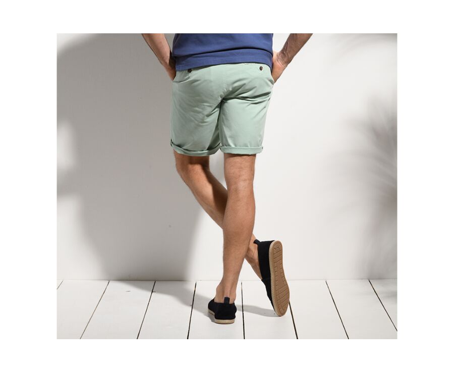 Mint Green Chino Shorts - BARRY