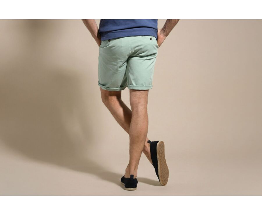 Mint Green Chino Shorts - BARRY