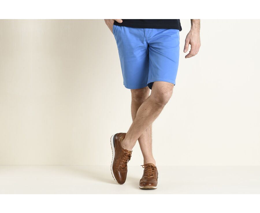 Azure Blue Chino Shorts - BARRY