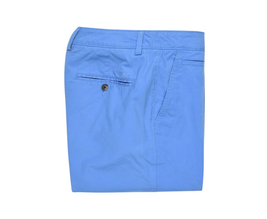 Azure Blue Chino Shorts - BARRY