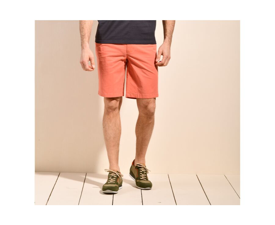 Blood Orange Chino Shorts - BARRY