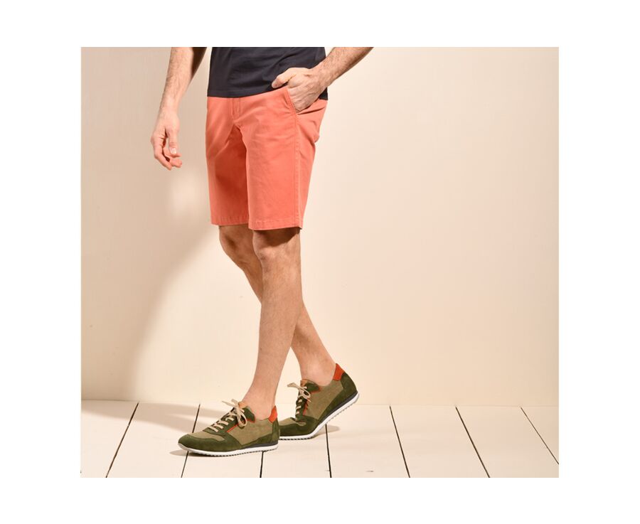 Blood Orange Chino Shorts - BARRY