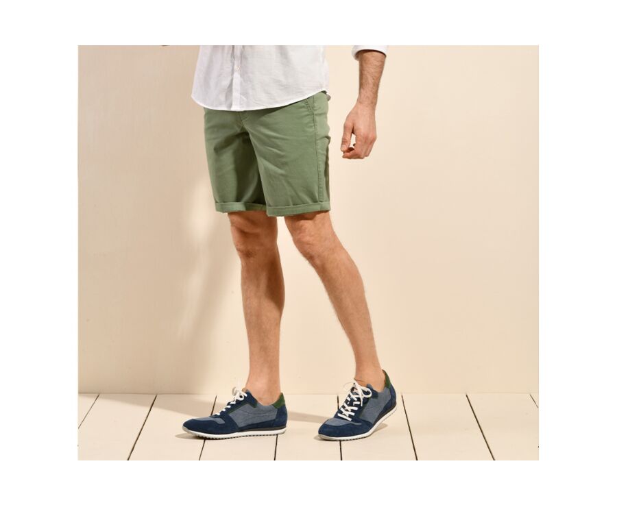 Sage Green Chino Shorts - BARRY