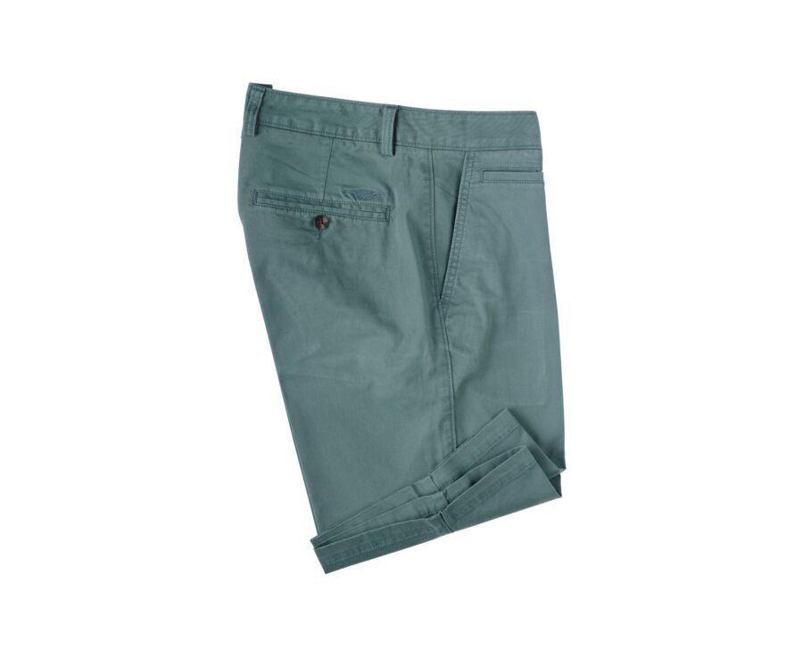 Pine Green Chino Shorts - BARRY