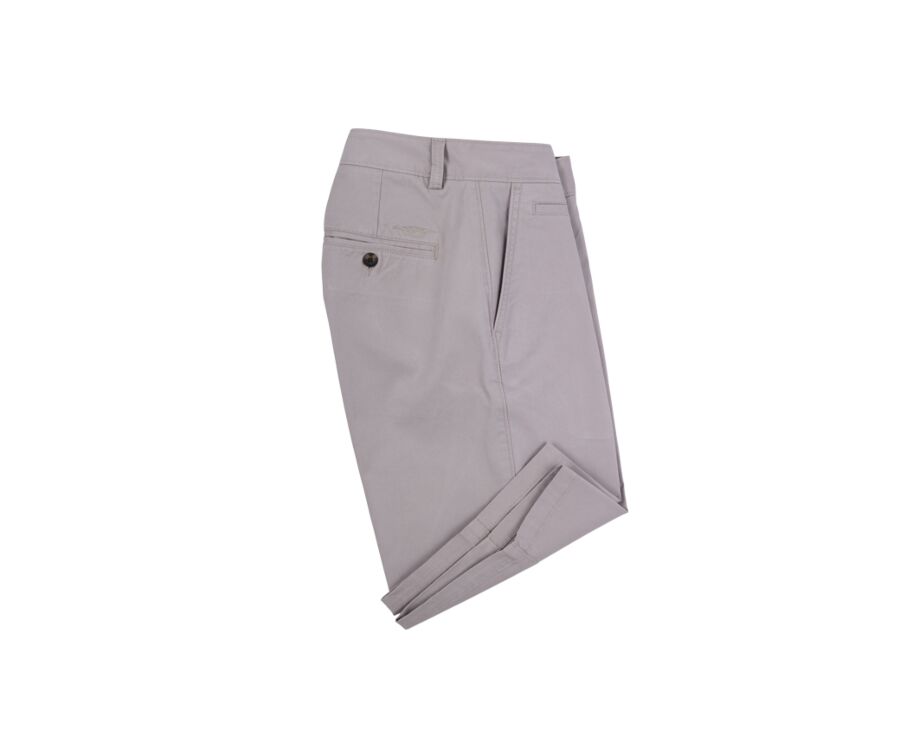 Dark Greige Chino Shorts - BARRY