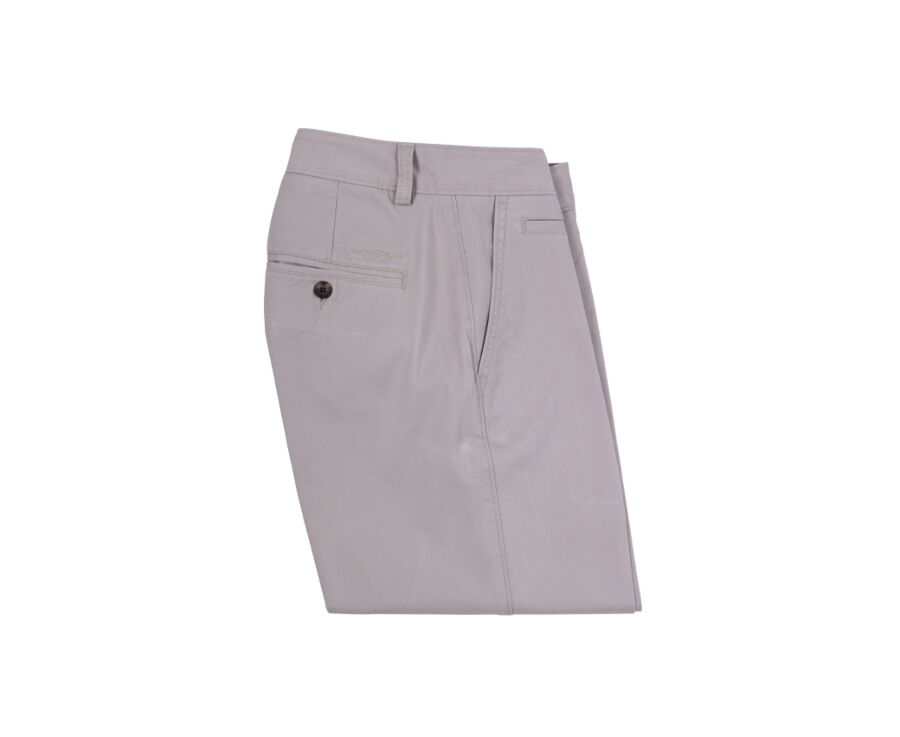 Dark Greige Chino Shorts - BARRY