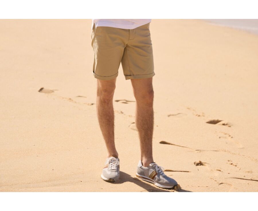 Putty Beige Chino Shorts - BARRY