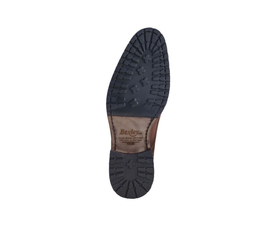 Patina Cognac Desert Boots - WARWICK