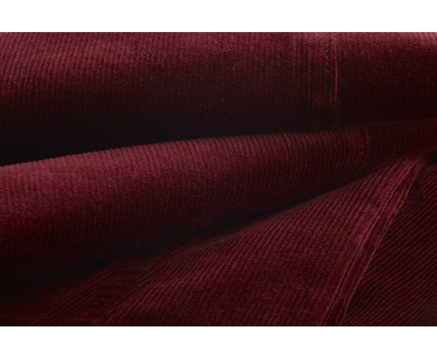 Burgundy Men's corduroy chinos - NORMAN