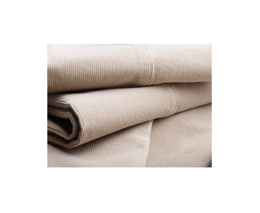 Unbleached Men's corduroy chinos - NORMAN