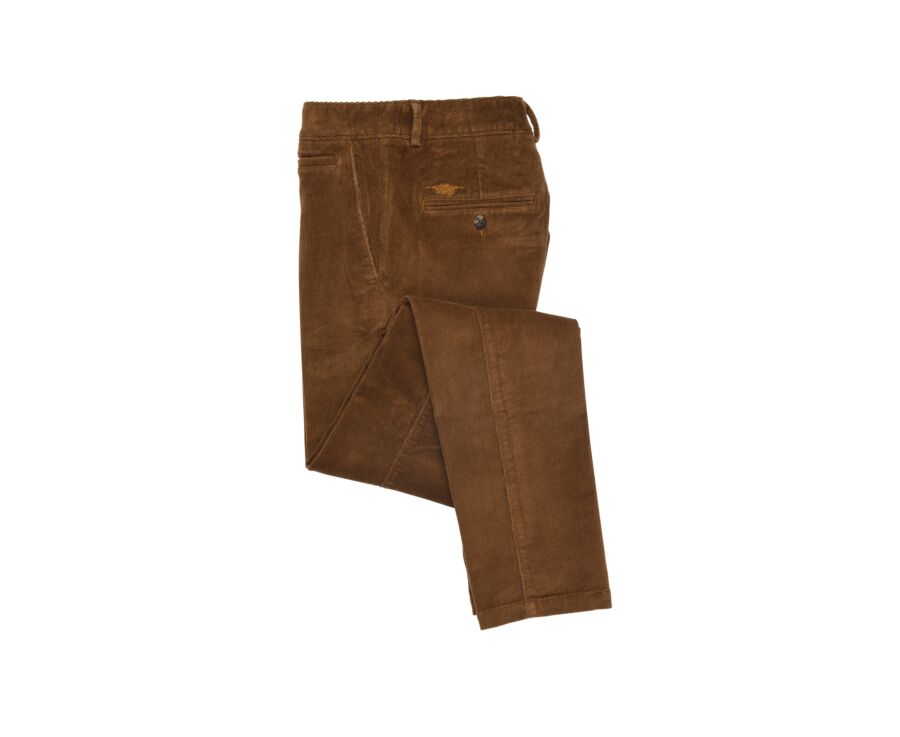 Dark Camel Men's chinos - NORMAN