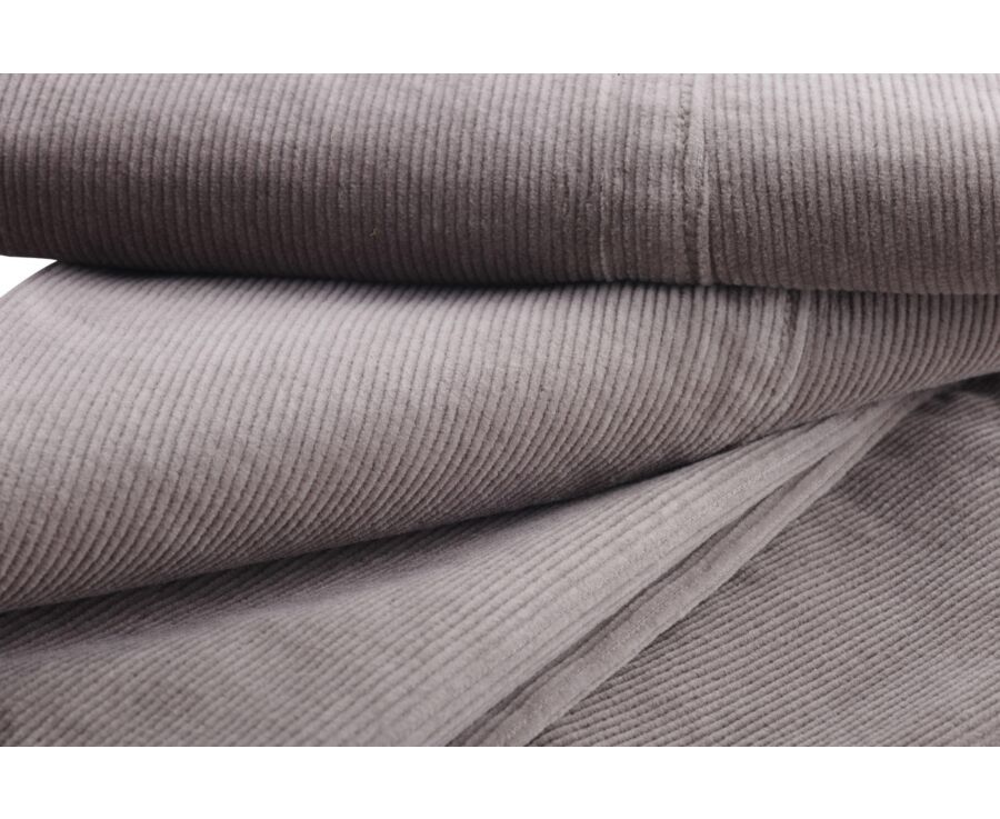 Light Taupe Grey Men's corduroy chinos - NORMAN