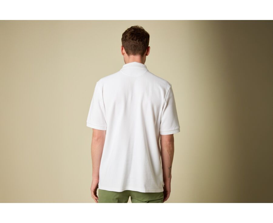 White polo shirt - GARETH