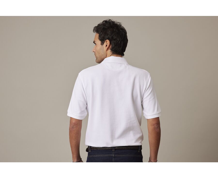 White polo shirt - GARETH