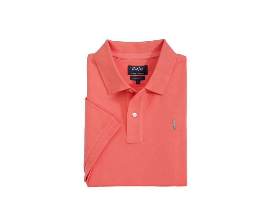 Coral Men's polo shirt - GARETH