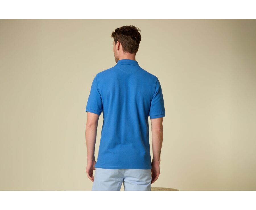 Men's polo shirt Denim Blue - GARETH