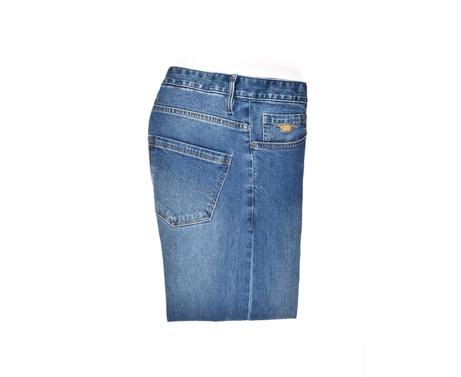 Denim stone Men's regular fit jeans - CHUCK II