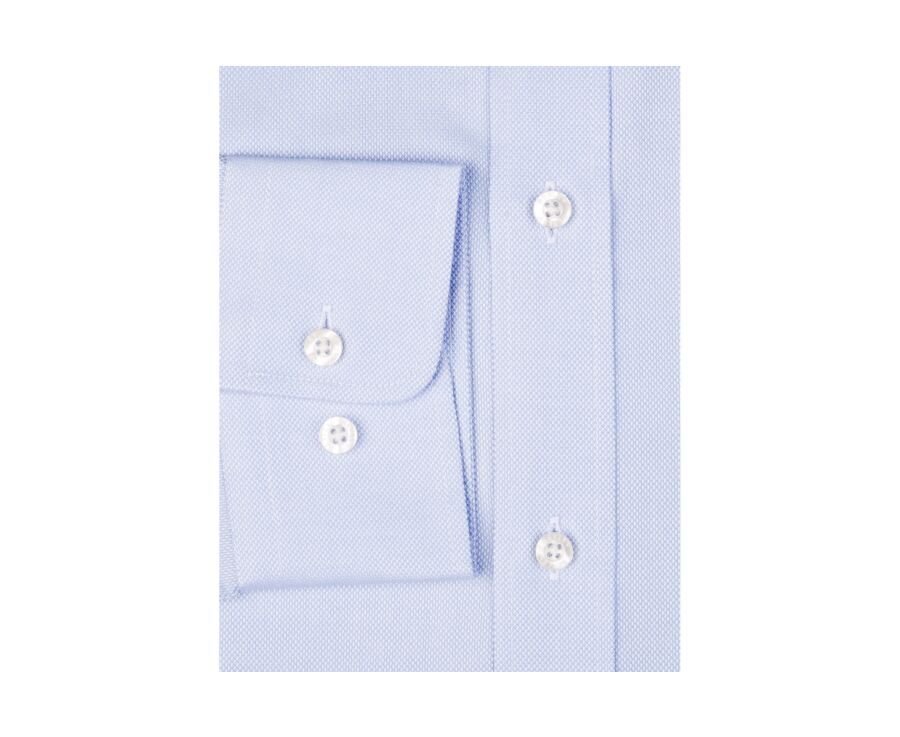 Blue sky two ply Plain Oxford shirt - OTTAVIO