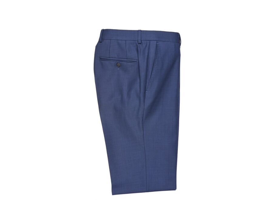 Men's Deep Blue Suit Trousers - LAZARE