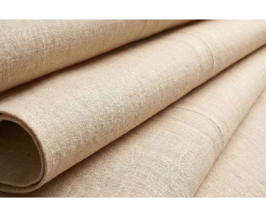 Men's Beige Melange Suit Trousers - LAZARE