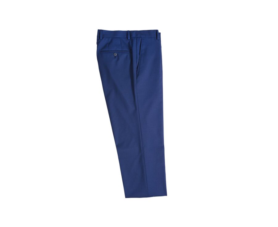 Men's Light  Suit Trousers - Navy II - LAZARE