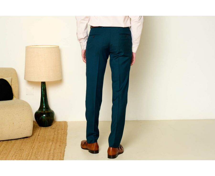 Men's Bottle green Suit Trousers - LAZARE