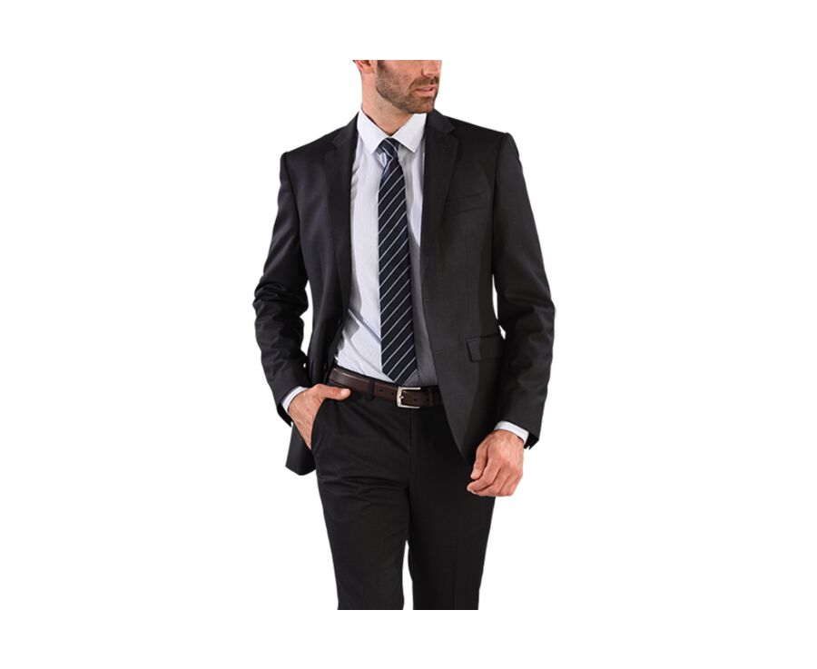 Men's Anthracite Suit Jacket - LAZARE