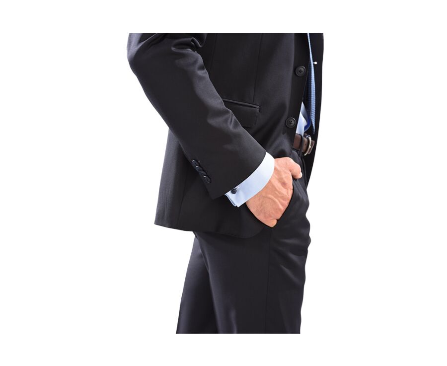 Men's Navy Suit Jacket - LAZARE