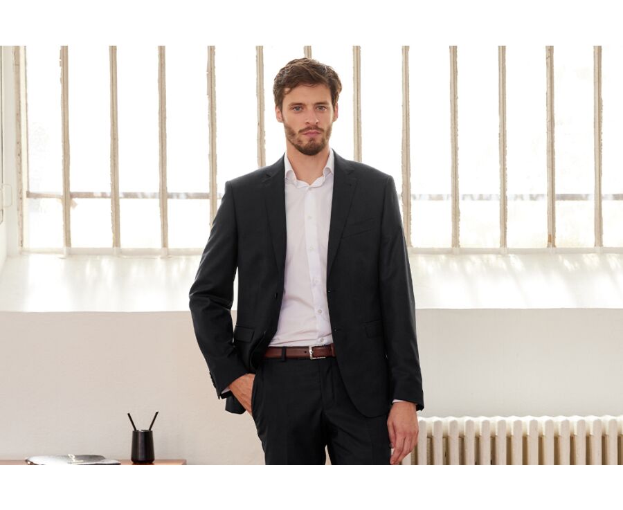 Men's Black Suit Jacket - LAZARE