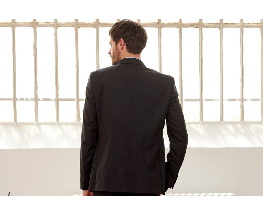 Men's Suit Jacket Anthracite Grey - LAZARE