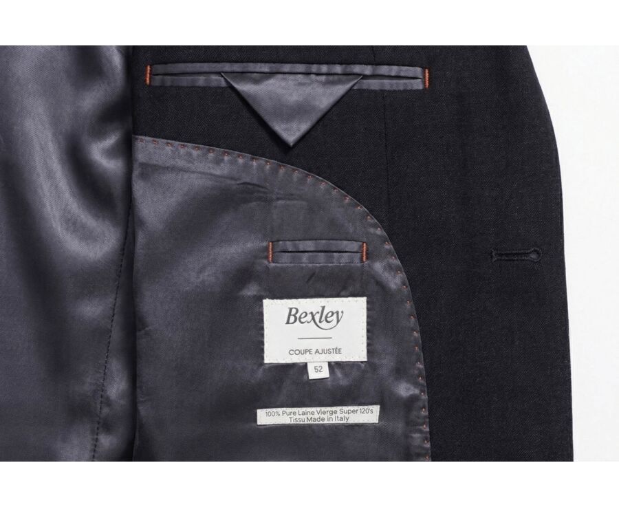 Men's Suit Jacket Anthracite Grey - LAZARE