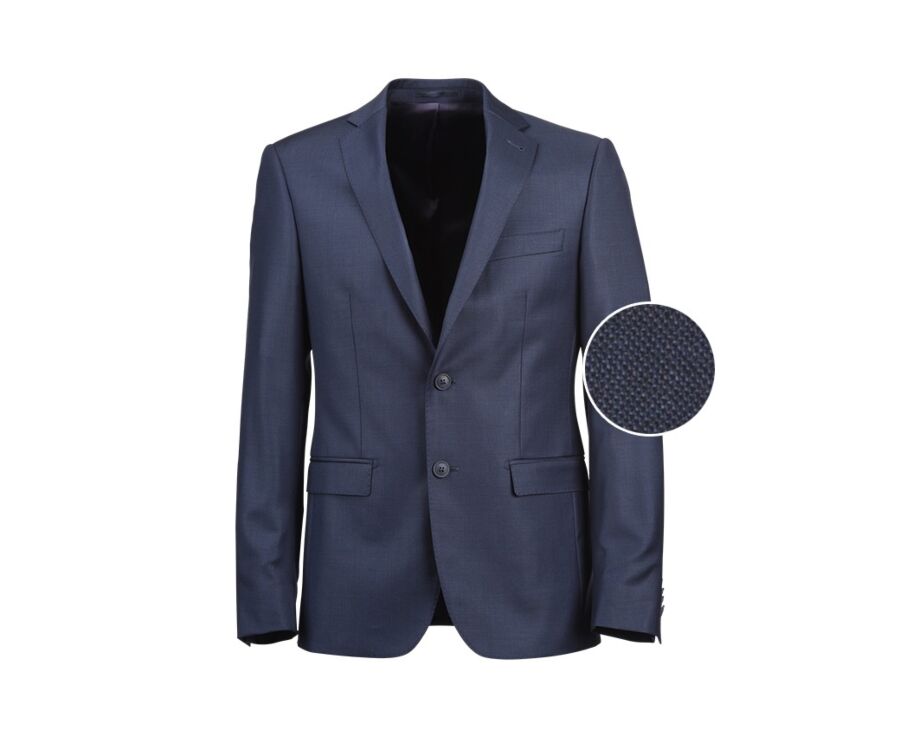Men's Prussian Blue Suit Jacket - LAZARE