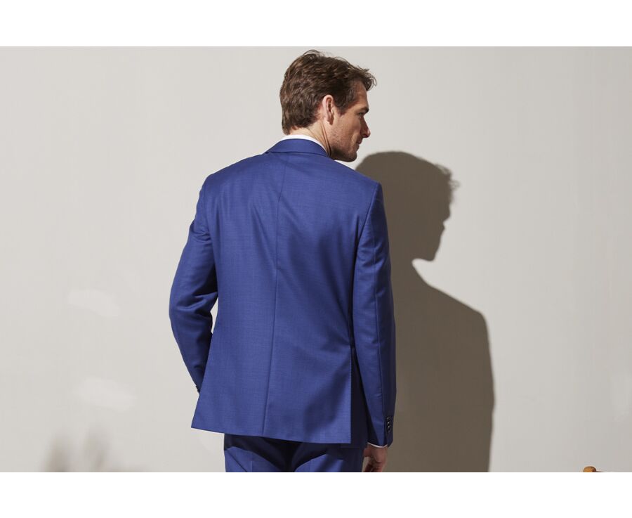 Men's Deep Blue Suit Jacket - LAZARE