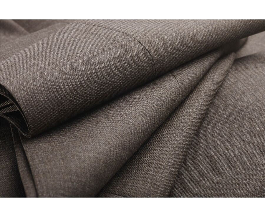 Men's Brown Melange Suit Jacket - LAZARE