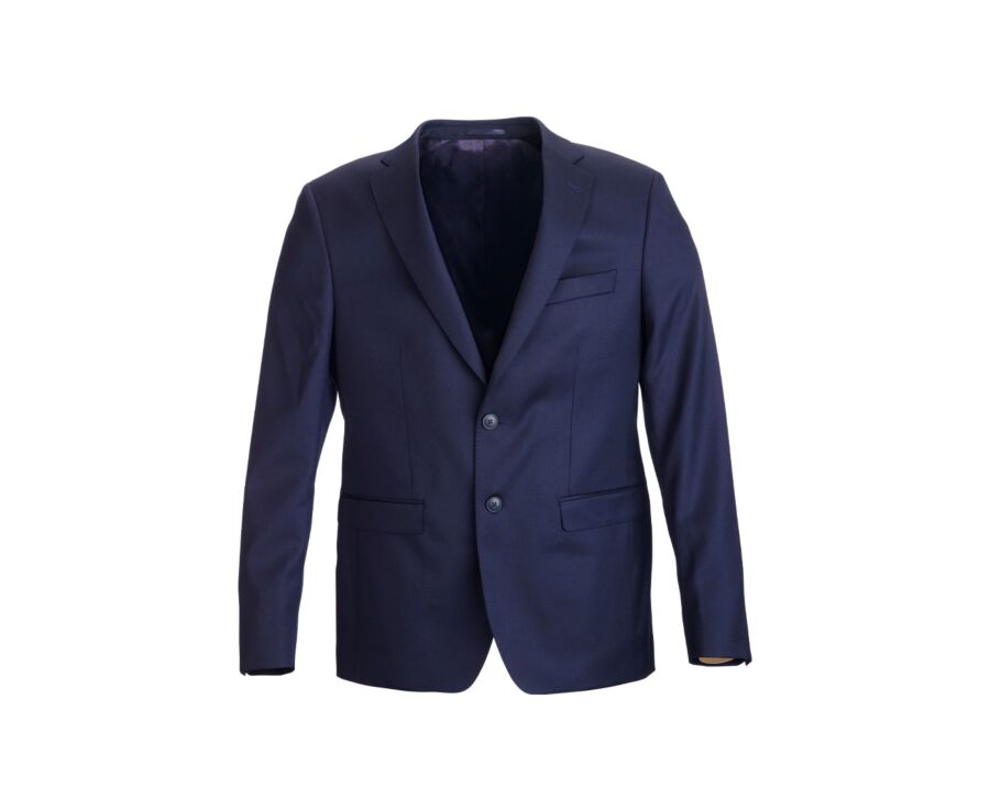 Men's Suit Jacket - Navy Blue - LAZARE