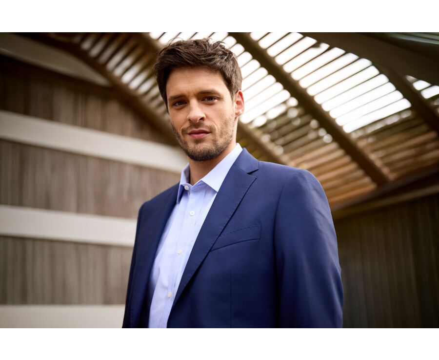 Men's Navy blue Suit Jacket - LAZARE