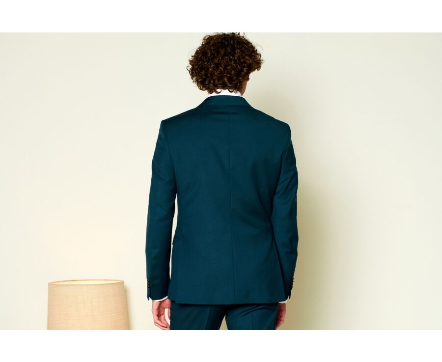 Men's Bottle Green Suit Jacket - LAZARE