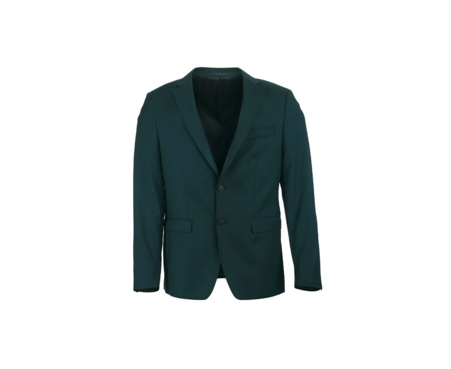Men's Bottle Green Suit Jacket - LAZARE