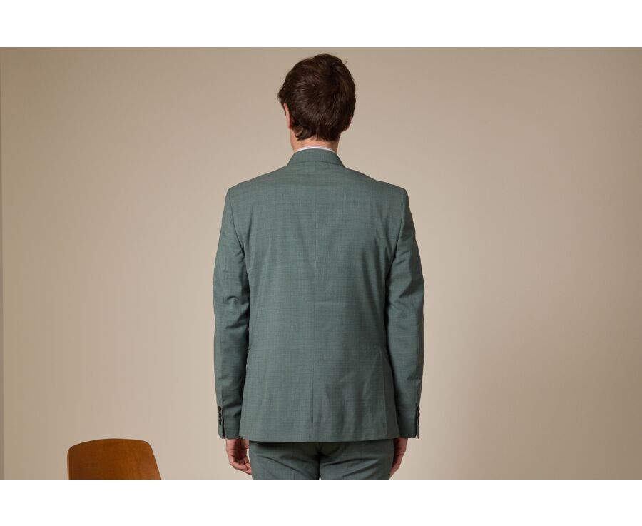 Men's Suit Jacket Linden Green - LAZARE