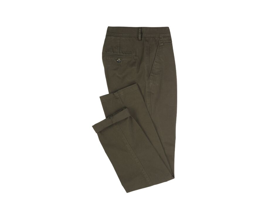 Khaki Chino trousers for men - NIGEL II
