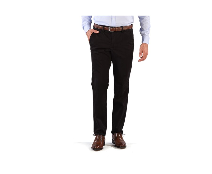 Black Chino trousers for men - NIGEL II