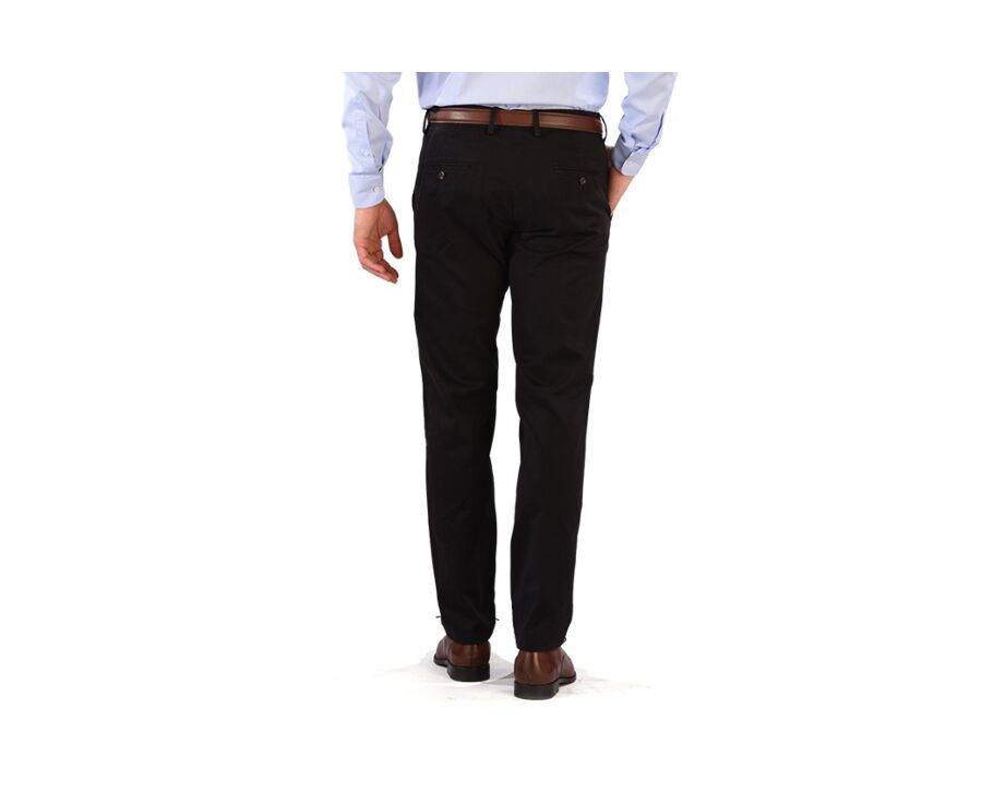 Black Chino trousers for men - NIGEL II