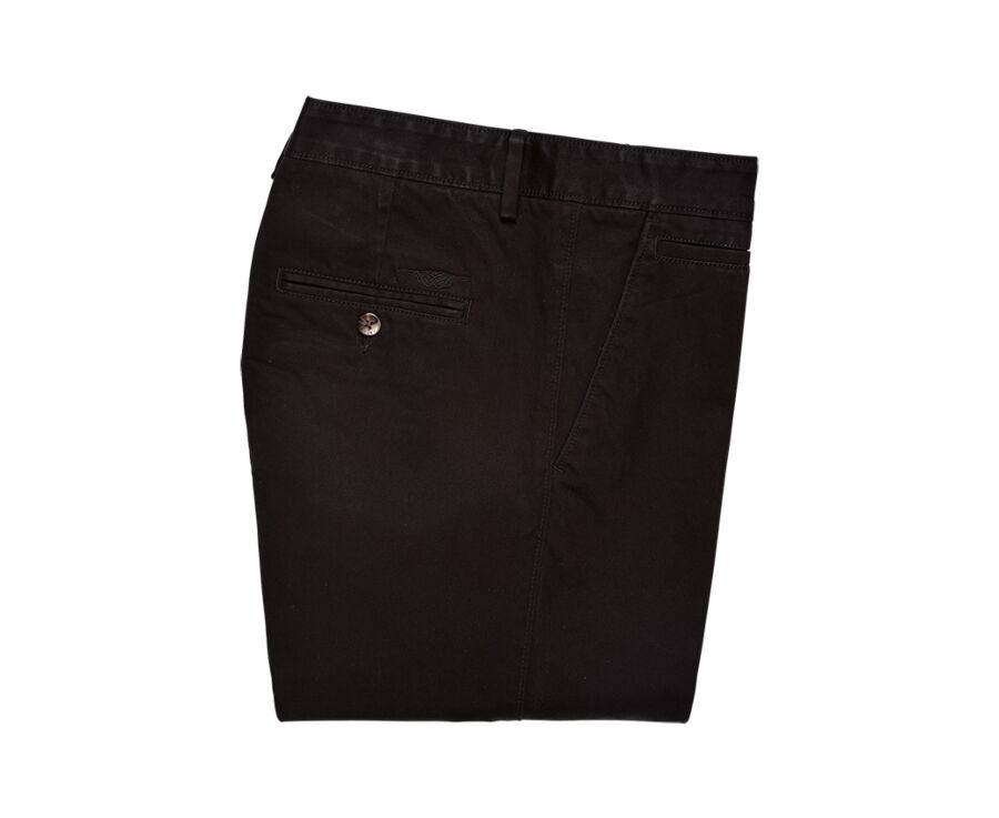 Black Chino trousers for men - NIGEL II