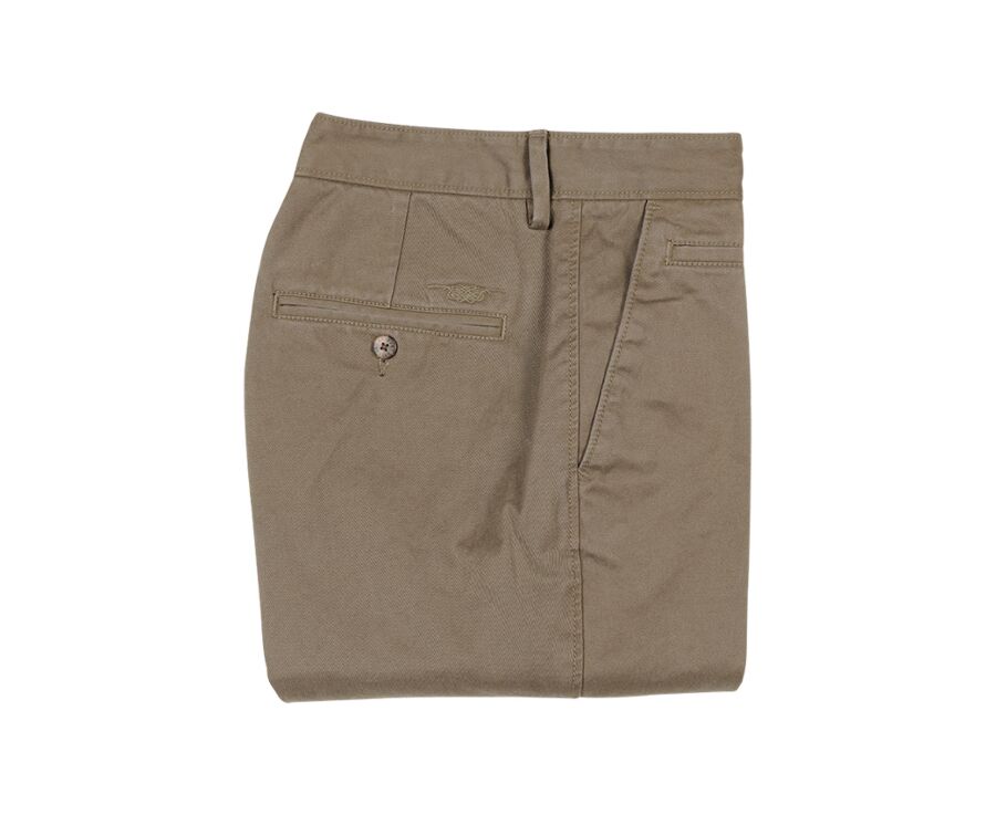 Taupe Chino trousers for men - NIGEL II